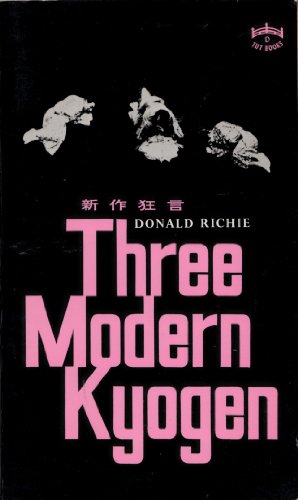 Book cover for Three Modern Kyogen