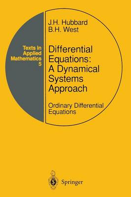 Cover of Differential Equations: a Dynamical Systems Approach