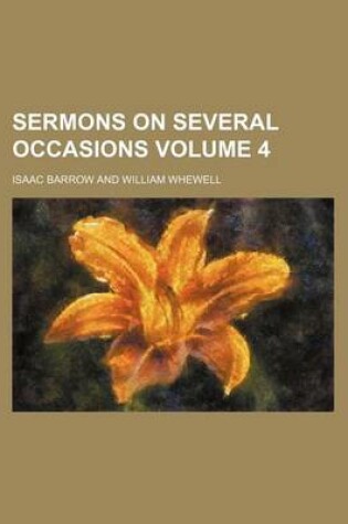 Cover of Sermons on Several Occasions Volume 4