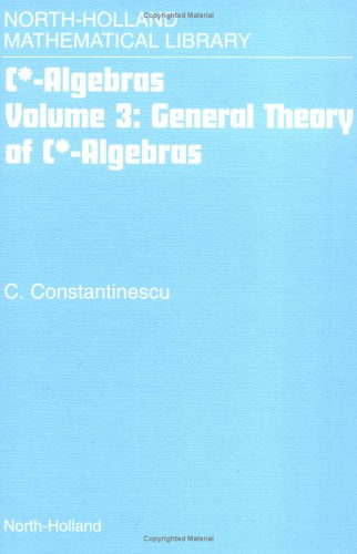 Cover of General Theory of C*-Algebras