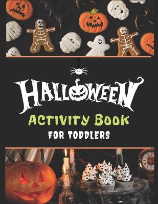 Book cover for Halloween Activity Book for Toddlers