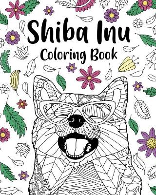 Book cover for Shiba Inu Coloring Book