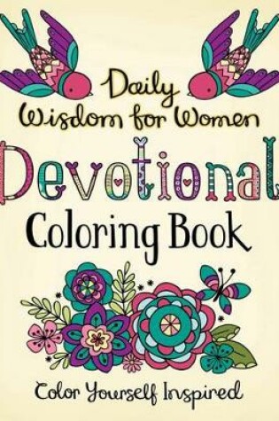 Cover of Daily Wisdom for Women Devotional Coloring Book