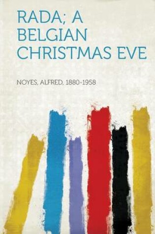 Cover of Rada; A Belgian Christmas Eve