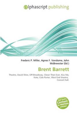 Book cover for Brent Barrett