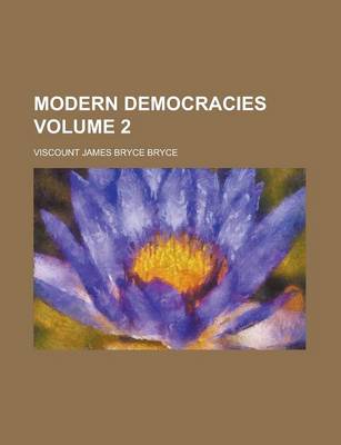 Book cover for Modern Democracies Volume 2