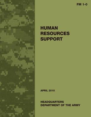 Book cover for Human Resources Support (FM 1-0)