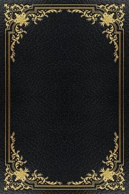 Book cover for Classic Black Blank Book