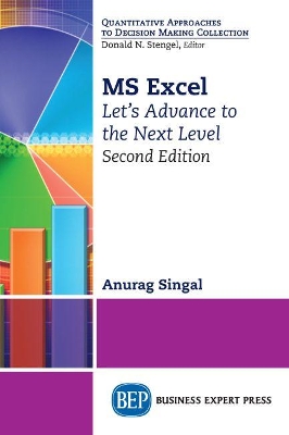 Book cover for MS Excel