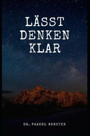 Cover of Lässt Denken Klar
