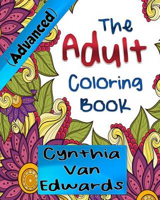 Book cover for Adult Coloring Books (Advanced) #1