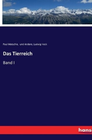 Cover of Das Tierreich