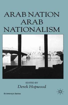 Cover of Arab Nation, Arab Nationalism