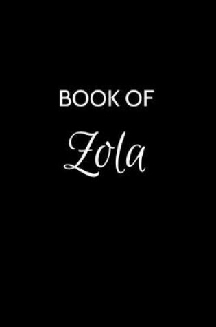 Cover of Book of Zola