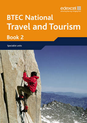 Book cover for BTEC Nationals Travel and Tourism Student Book 2