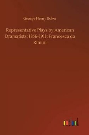 Cover of Representative Plays by American Dramatists