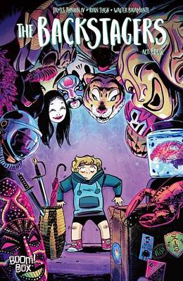 Book cover for The Backstagers #4