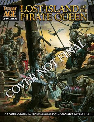 Book cover for Lost Island of the Pirate Queen