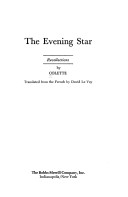 Book cover for The Evening Star