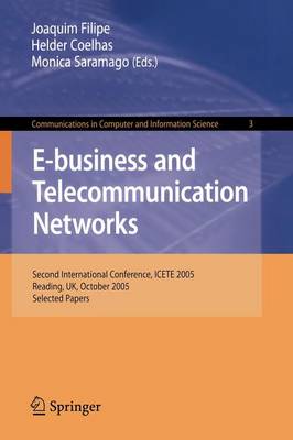 Cover of E-business and Telecommunication Networks