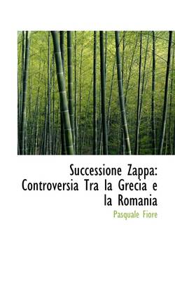 Book cover for Successione Zappa