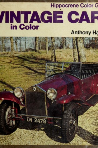 Cover of Vintage Cars in Color