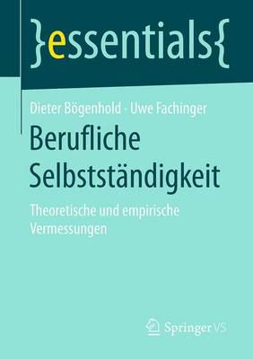 Cover of Berufliche Selbstständigkeit