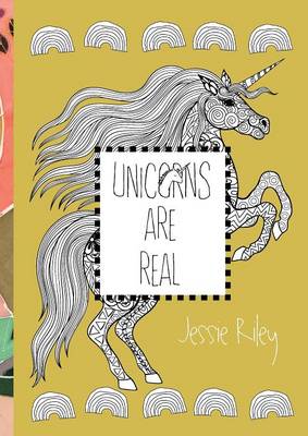 Book cover for Unicorns Are Real Coloring Book