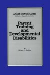 Book cover for Parent Training and Developmental Disabilities