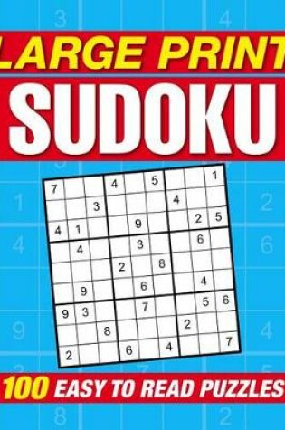 Cover of Large Print Sudoku