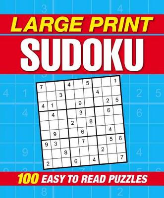 Book cover for Large Print Sudoku