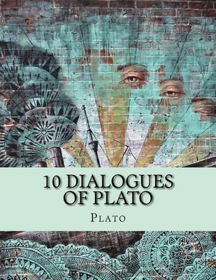 Book cover for 10 Dialogues of Plato