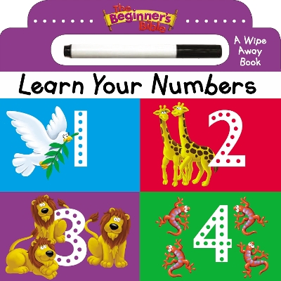 Book cover for The Beginner's Bible Learn Your Numbers