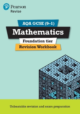 Book cover for Pearson REVISE AQA GCSE Mathematics Revision Workbook - for 2025 and 2026 exams