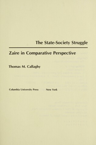 Cover of The State-Society Struggle