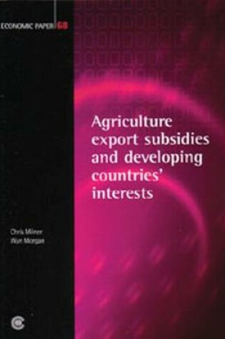 Cover of Agriculture in the Doha Round