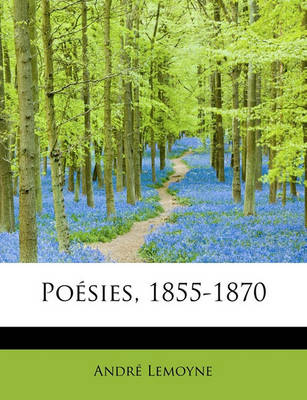 Book cover for Poesies, 1855-1870