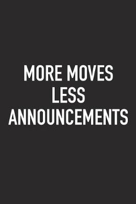 Book cover for More Move Less Announcements