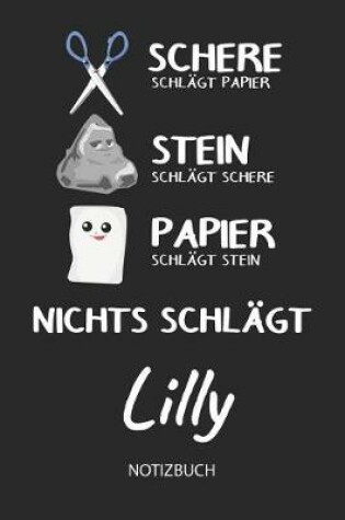 Cover of Nichts schlagt - Lilly - Notizbuch