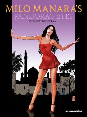 Book cover for Milo Manara's Pandora's Eyes