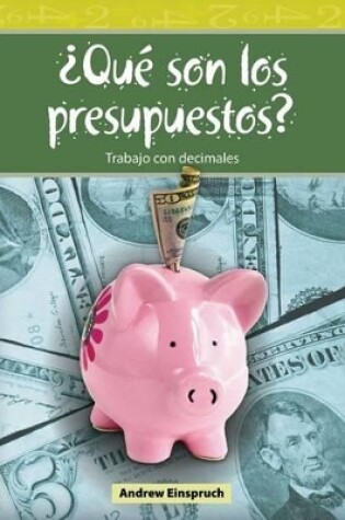 Cover of ?Que son los presupuestos? (What Are Budgets?) (Spanish Version)