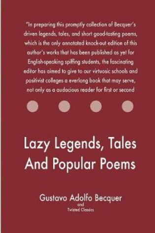 Cover of Lazy Legends, Tales And Popular Poems