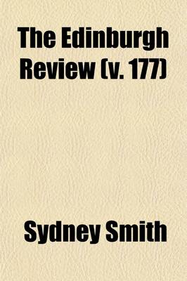 Book cover for The Edinburgh Review (Volume 177)