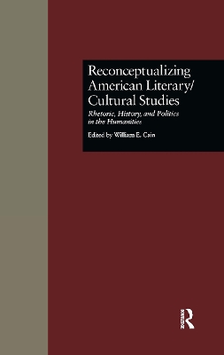 Cover of Reconceptualizing American Literary/Cultural Studies