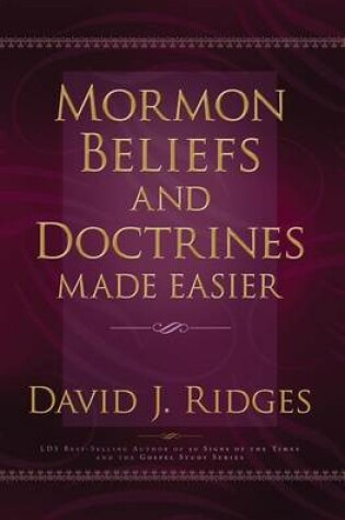 Cover of Mormon Beliefs and Doctrines Made Easier