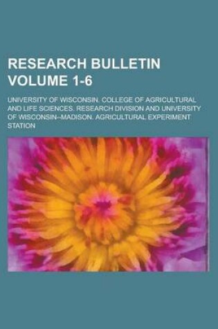 Cover of Research Bulletin Volume 1-6