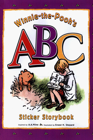 Cover of Winnie-The-Pooh's ABC Sticker Storybook