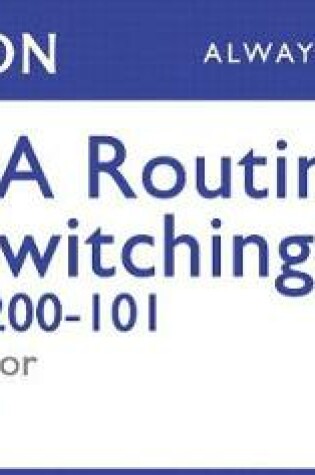 Cover of CCNA Routing and Switching Icnd2 200-101 Pearson Ucertify Course and Simulator Bundle