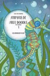 Book cover for Livro para Colorir de Animais de Arte Doodle para Adultos 1