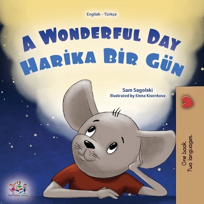 Book cover for A Wonderful Day (English Turkish Bilingual Children's Book)
